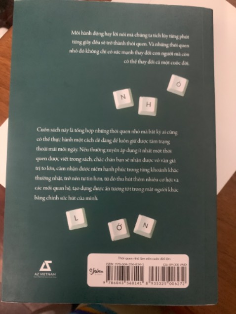 Nội dung sách hay, tuy ngắn gọn nhưng xúc tích. Mỗi chương 1 chủ đề, trong từng chủ đề liệt kê ra những thói quen và giải thích tại sao nên có những thói quen đó. Hợp lý và chi tiết