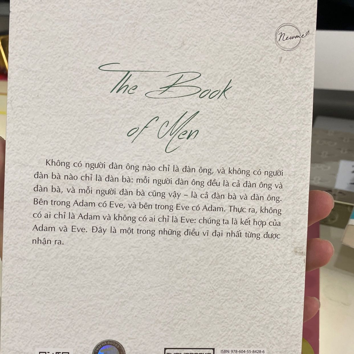 Quyển sách giúp chúng ta hiểu rõ hơn những người mà thế giới cho là đàn ông thì họ sẽ như thế nào

đẹp và Tiki giao hàng nhanh