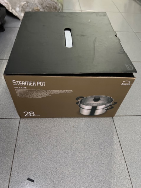 Nhìn cứng cáp. Đẹp mắt. Nếu gia đình có 8 người thì phải size 30 trở lên. Mình mua size 28 thì hơi nhỏ.