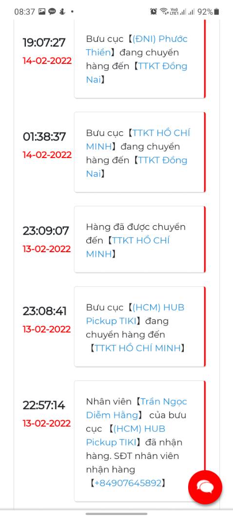 Đánh giá vì đối tác vận chuyển J&T rất tệ. Không hiểu vì lí do gì mà sách được vận chuyển đi vận chuyển lại giữa các trung chuyển và không hề có cuộc gọi nào cho khách hàng. Khi nhận hàng hộp rách nát và sách thì bị móp, gãy gáy.