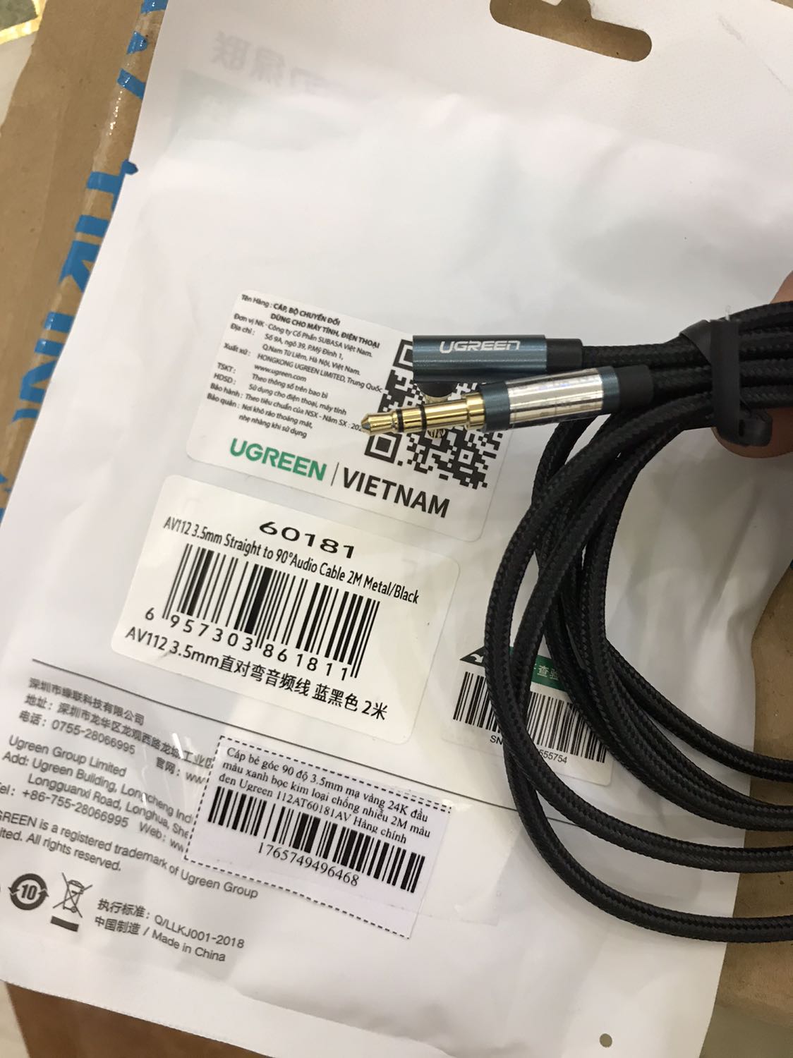 Giao hàng nhanh, chất lượng tốt tiếng ko bị ù