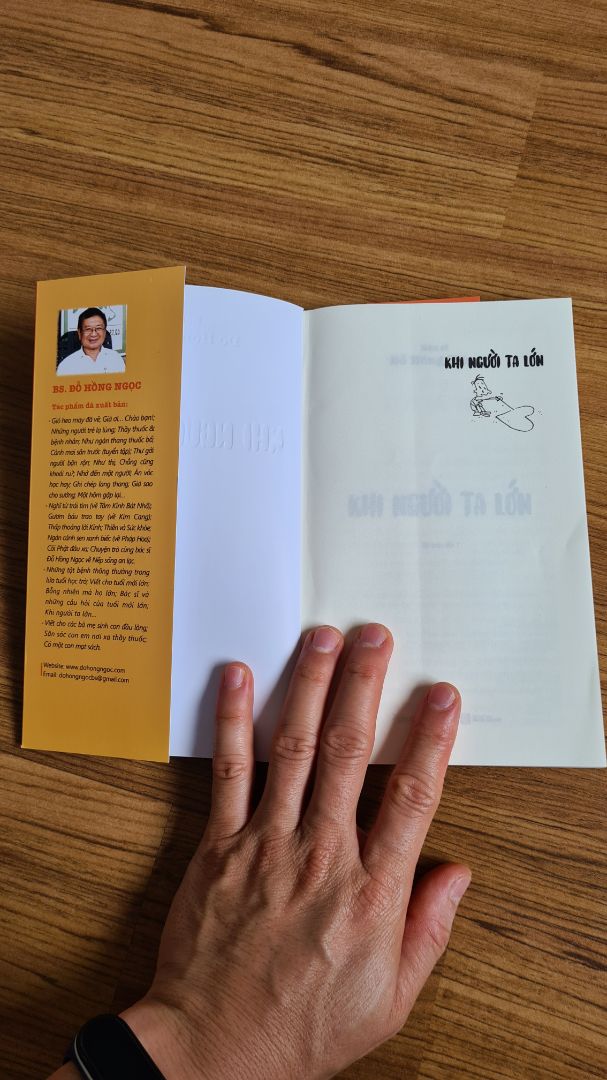 Sách đẹp, giao nhanh, giá rẻ, giọng văn của bác sĩ cũng hay nữa, mình thích bác sĩ từ hồi còn đi học lúc đọc báo mực tím cách đây cũng hơn 20 năm rồi :)