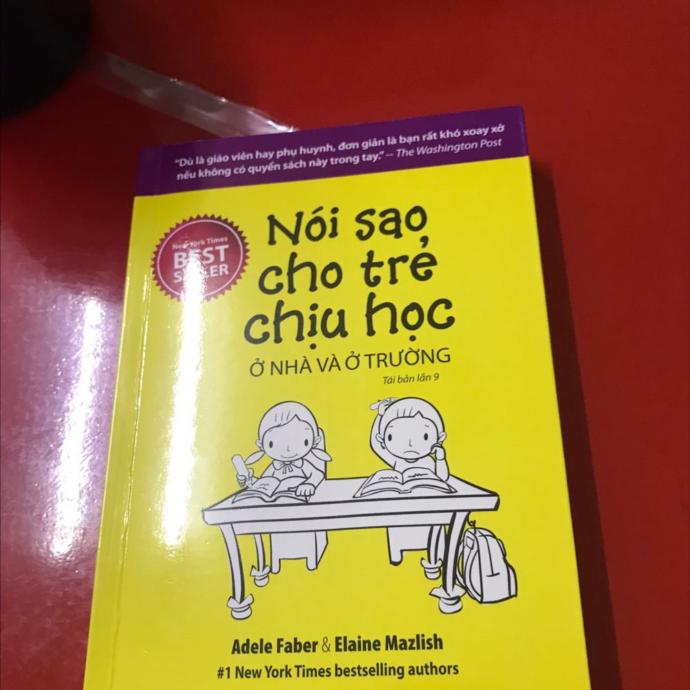 Mua về để áp dụng với anh hai nhà mình và cho ba nó đọc để biết cách nói chuyện với con
