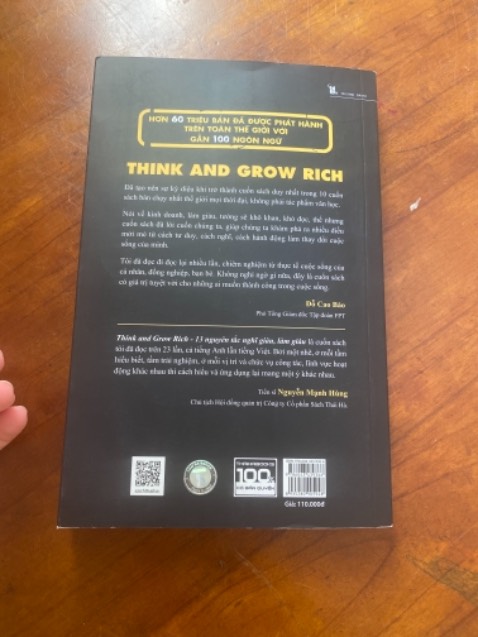 Nội dung hay, bổ ích, tuy nhiên bạn phải đọc vài lần để nghiền ngẫm. Sách đẹp, in đẹp