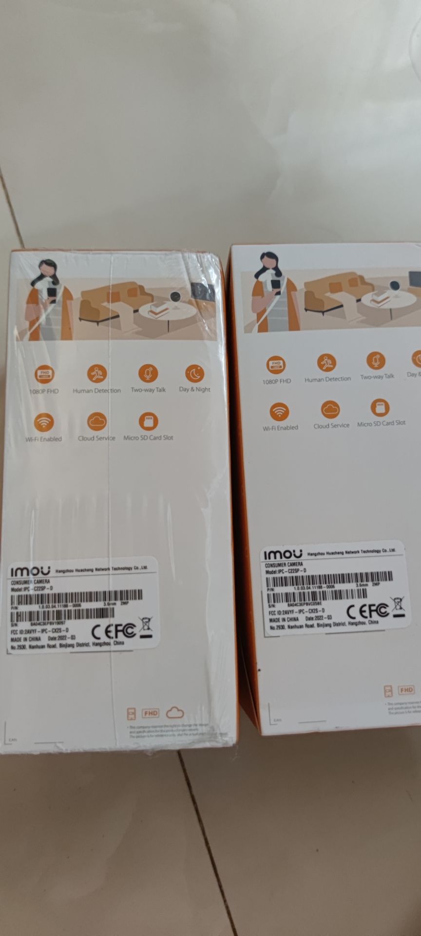 Không biết bên shop nhầm lẫn hay cố tình. Mình đặt hàng là imou c22ep D khác với loại shop giao là imou c22sp-D. Chất lượng và giá tiền 2 loại khác nhau. Mình là thợ lắp camera nên phân biệt được ngay nhé. Tạm đánh giá 2 sao để xem shop xử lý.