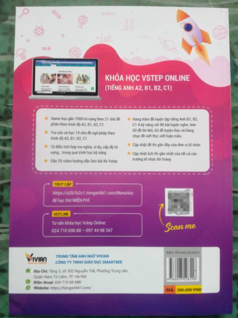 Sách mới, đẹp, hướng dẫn rất chi tiết, kĩ càng, rất có lợi với những người không có thời gian tự học như mình. Chủ shop rất lịch sự, rep nhanh. Như vầy mà không được B1 thì trách bản thân thôi