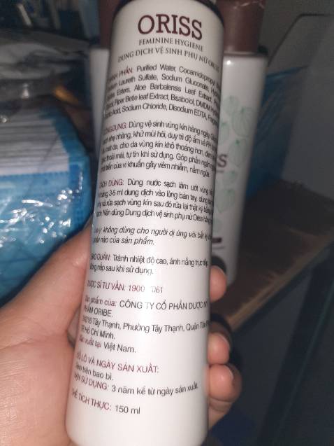 Dung dịch thơm lắm ạ. Khử mùi trong mấy ngày tới tháng ấy ạ. Mình dùng thấy không bị kích ứng gì. Mua luôn lượt 3 chai dùng dần. Shop tư vấn nhiệt tình. Đóng gói hàng và giao hàng cũng nhanh nữa ạ. Hết mình sẽ mua dùng tiếp ^^