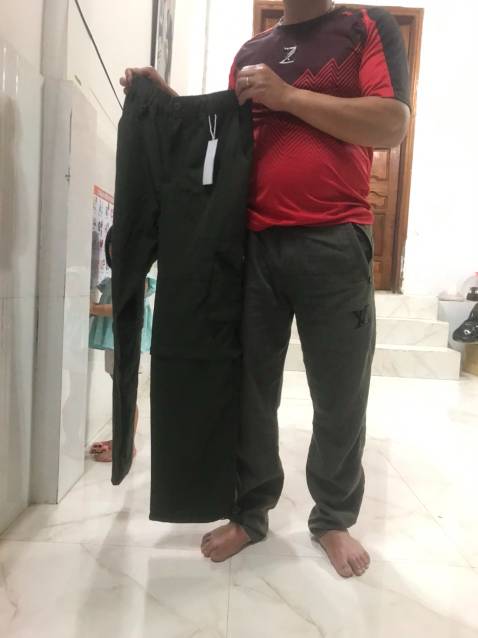 Chất lượng tốt, quần đẹp, nhưng Size L mình chọn lại dài rộng quá so với mình, muốn đổi lại Chất lượng tốt, quần đẹp, nhưng Size L mình chọn lại dài rộng quá so với mình, muốn đổi lại