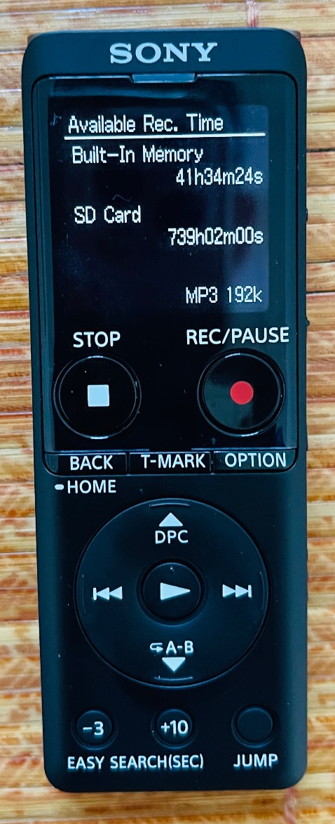 Không nghĩ máy ghi âm hỗ trợ thẻ nhớ đến 256GB, tại không có thẻ 512GB hoặc 1TB chắc cũng thử. Đây là dung lượng mình thử 64-128-256GB