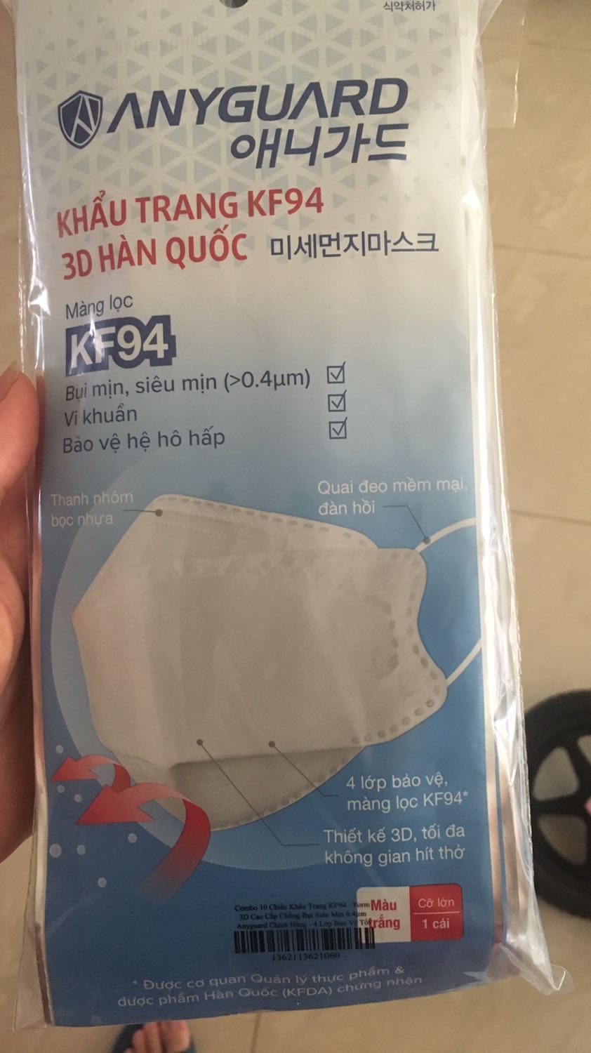 Sản phẩm tốt
Giao hàng đúng hẹn, nên bổ sung size nhỏ chứ size lớn cho nhiều người