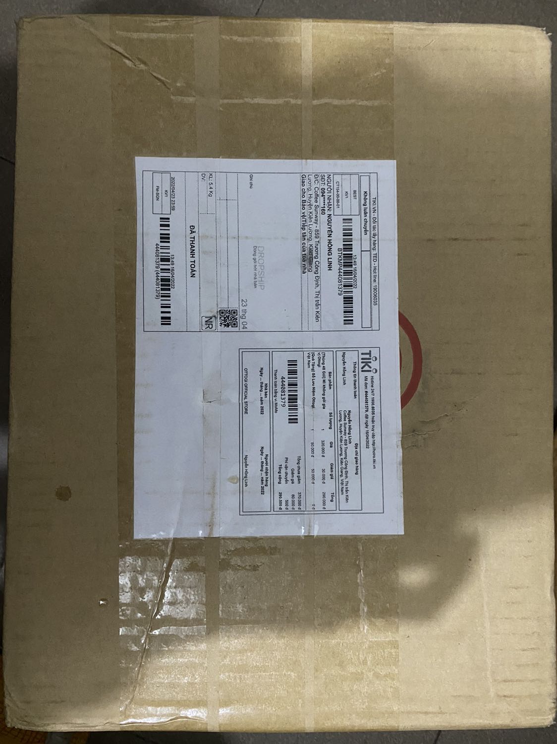 Hàng đóng gói cẩn thận. Ko bị vỡ mì. Có điều hàng giao lâu quá. Hơn 1 tuần mới nhận đc. Đang cần gấp mà lại giao lâu Hàng đóng gói cẩn thận. Ko bị vỡ mì. Có điều hàng giao lâu quá. Hơn 1 tuần mới nhận đc. Đang cần gấp mà lại giao lâu