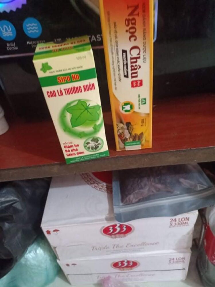 thuốc chất lượng, uống giảm triệu chứng đau họng và ho.