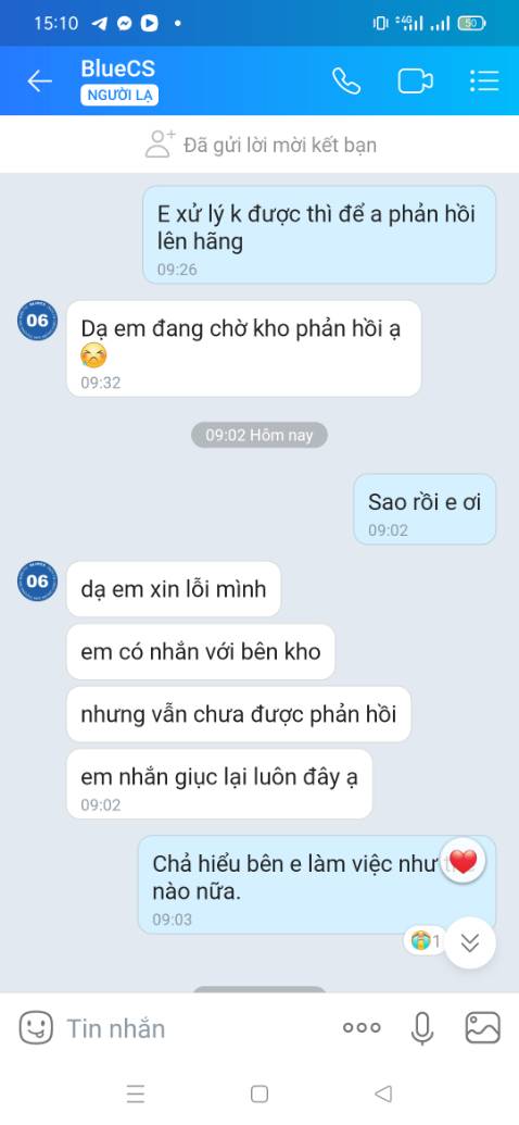 Shop bảo hành rất tệ, mình đã mua 2 cái về mở ra sử dụng thì 1 cái sau 1 tiếng là mất nguồn, mình đã liên hệ trung tâm thì kêu gửi hàng về đổi lại cái mới. Hứa hẹn là nhận được hàng là gửi cái mới ngay, nhưng sau 3 ngày mình chờ đợi thì vẫn nhận một câu trả lời là "Chờ". Không biết Tiki sao lại để một nhãn hàng này trên sàn vậy