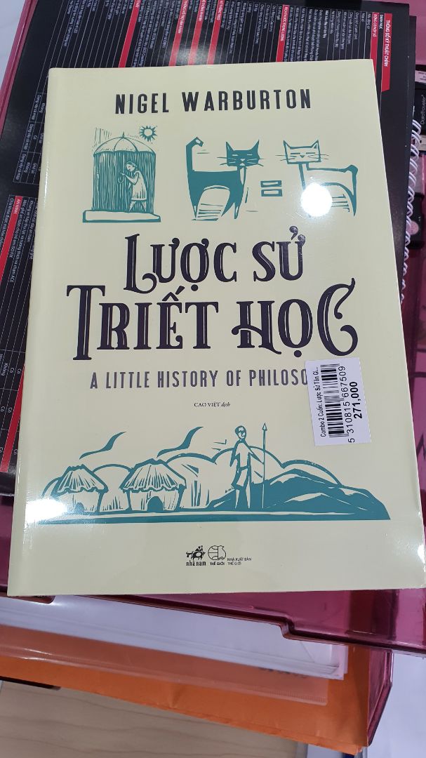 Sách đẹp, đóng gói cẩn thận. Mới đọc chương đầu tiên và chương cuối của cuốn Lược Sử Triết Học, mình cảm thấy khá thú vị và dễ đọc. Chắc chắn sẽ cần để dành nhiều tiền mua sách nữa.