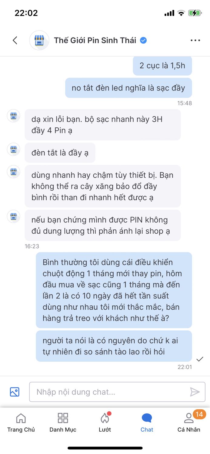 Sau 2 lần sạc thì pin k được như lần đầu, dùng cho remote chuột tv LG bt và lần đầu 1 tháng mới hết pin lần 2 sạc xong 10 ngày đã hết, thần suất dùng như nhau, hỏi shop thì trả lời rất tào lao và thái độ