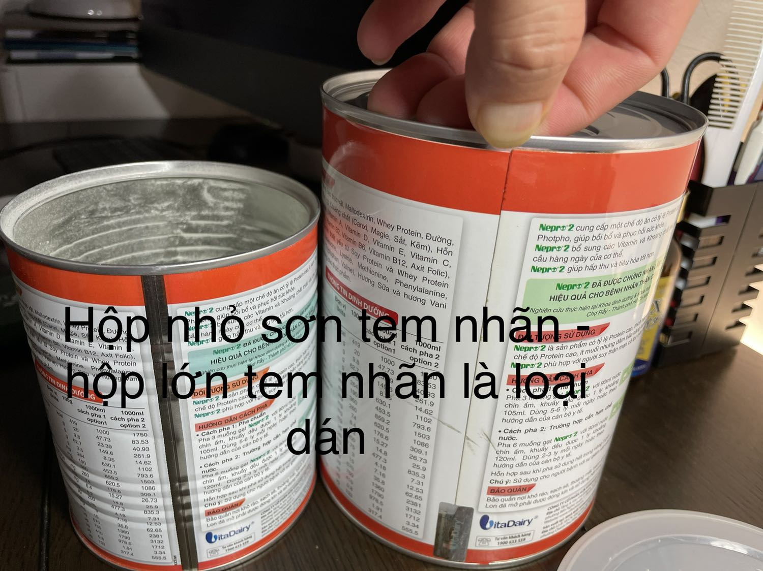 Mình thấy hộp mới mua khác hộp cũ
Có vẻ không ổn. Tiki cho mình trả lại hàng.