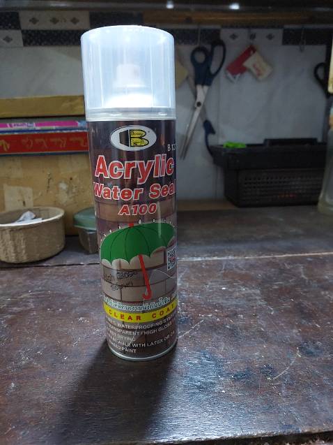 Hàng chất lượng,xịt xong tưới nước ko bị thấm👍