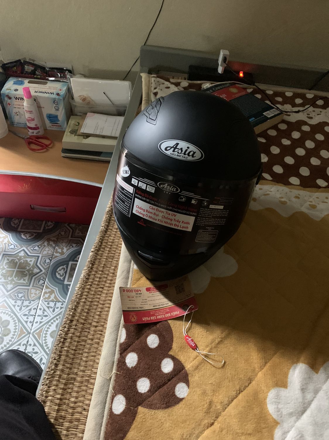 Hàng nguyên đai nguyên kiện tiki giao hàng nhanh chất lượng mũ chưa biết nhưng mà ok