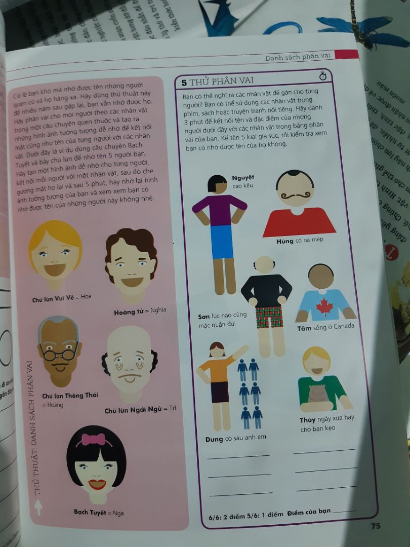 màu sắc đẹp, có nhiều bài tập hay để luyện trí lực