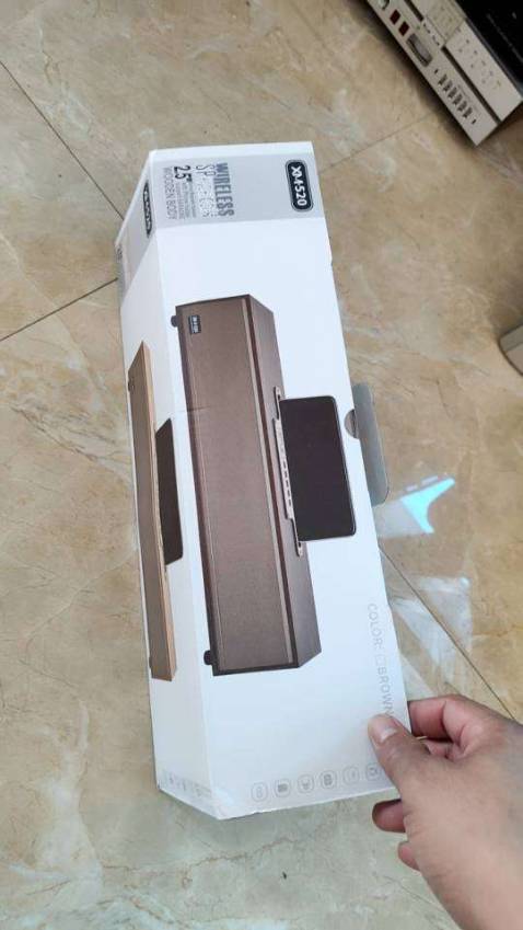 Giao hành nhanh, loa đẹp nghe tốt, bass ấm, sẽ mua thêm