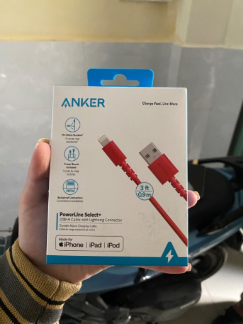 Ok ổn, hàng anker trước giờ mua không có gì để chê hay phàn nàn cả. Dây chắc chắn, sạc vs để truyền tải cũng nhanh. Nch không có gì để chê ạ, mua 2-3 dây ở hãng này r. Shop đóng gói kĩ, giao cũng lẹ
