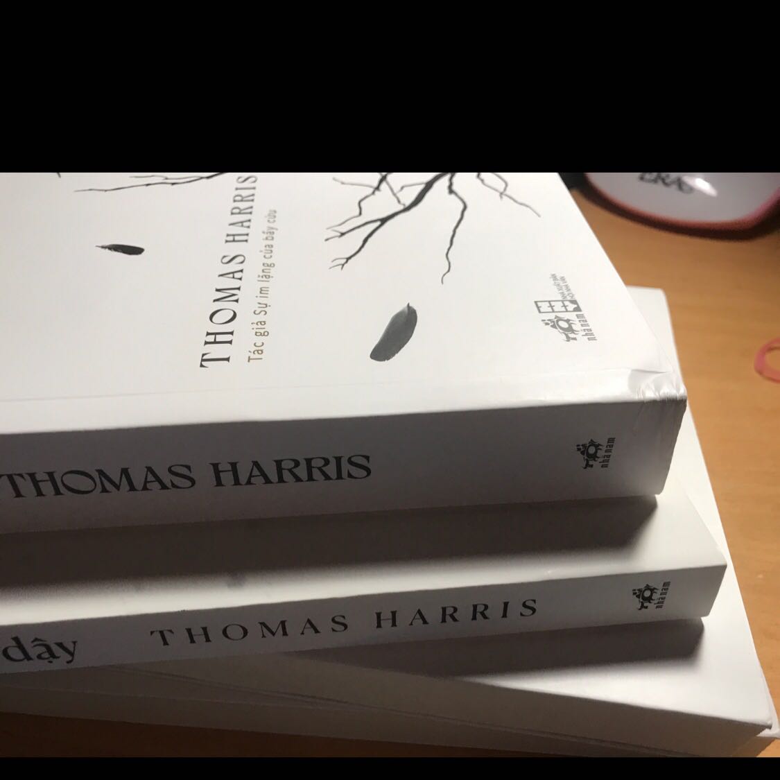 sách có được bọc nhưng vẫn bị hỏng 1 chút, hơi tiếc:((