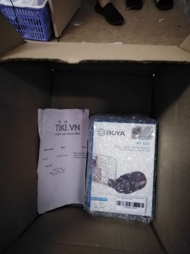 Hàng chính hãng, đóng gói tốt. Âm thanh trong và rõ ràng, phù hợp với nhu cầu quay Vlog của mình.