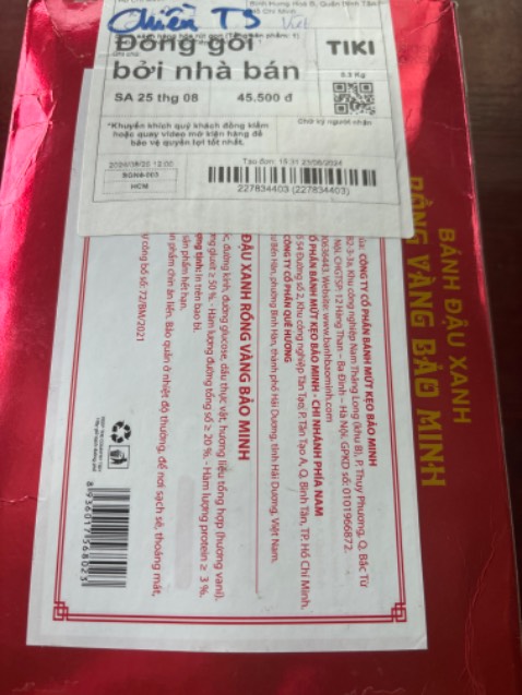 Giao lộn bánh in thay vì đầu lọc nước