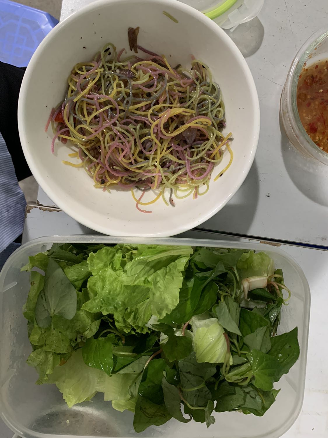 Bún siêu ngon, dai giòn chứ k bị mềm. Loại này mình chỉ thích ăn trộn chứ k thích ăn với nước dùng. Tiki giao nhanh