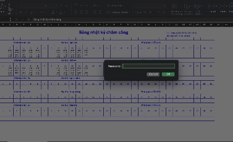 File chấm công excel tải về bị khoá, không có password  🥹 Bất tiện trong việc check dữ liệu File chấm công excel tải về bị khoá, không có password  🥹 Bất tiện trong việc check dữ liệu
