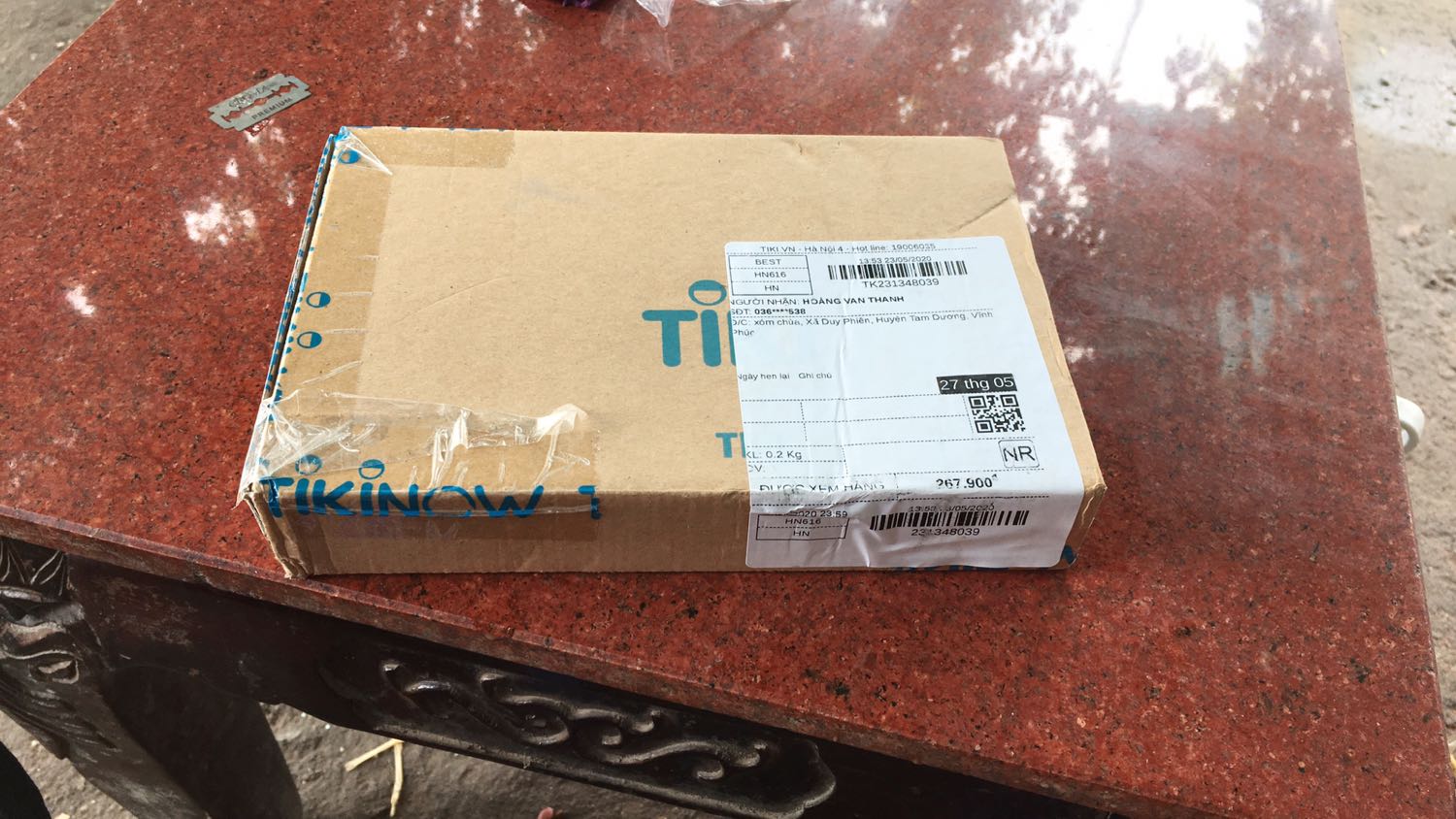 Giao hàng nhanh hơn dự kiến hàng đủ các loại