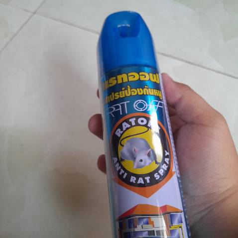 Chai xịt chuột ok ! Đúng hàng thái , xịt chỗ nào chuột chạy ngay