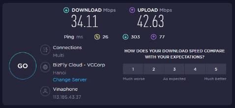 Hàng tốt, có hướng dẫn sử dụng bằng tiếng Anh, trên Google có hướng dẫn chi tiết.
Dùng sim reddi 5Gb/ngày cắm phát nhận luôn, phât wifi tẹt, nói chung là giòn.
Tốc độ Speedtest như ảnh, nói chung là hài lòng.
Pin cần phải kiểm chứng thêm.