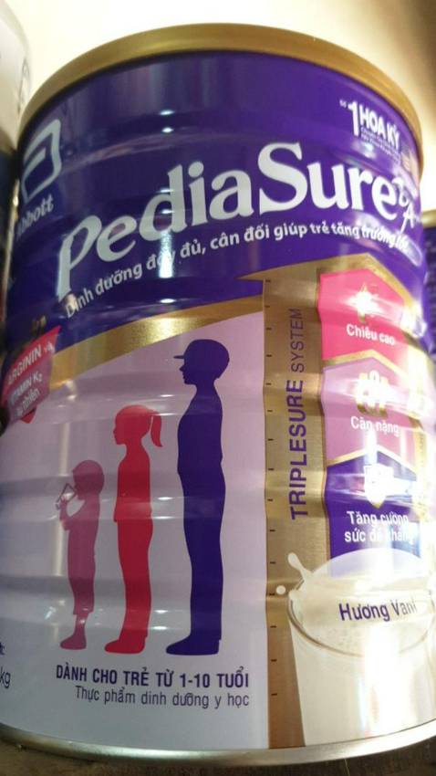 Sữa bột Pediasure 1.6kg
- 3 nguồn đạm, canxi và Vitamin D giúp cân bằng và duy trì liên tục axit amin thiết yếu để phát triển cơ và xương._
- Arginin gia tăng số lượng và hoàn thiện các tế bào ở đĩa sụn giúp xương phát triển.
- Vitamin K2 tự nhiên giúp tăng cường vận chuyển canxi giúp tăng khối lượn Sữa bột Pediasure 1.6kg
- 3 nguồn đạm, canxi và Vitamin D giúp cân bằng và duy trì liên tục axit amin thiết yếu để phát triển cơ và xương._
- Arginin gia tăng số lượng và hoàn thiện các tế bào ở đĩa sụn giúp xương phát triển.
- Vitamin K2 tự nhiên giúp tăng cường vận chuyển canxi giúp tăng khối lượn