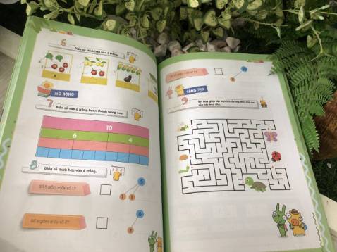 Sách rất hay, vừa học kiến thức con số tính toán, vừa có các bài tư duy vừa chơi vừa học, bố trí hợp lý, nên bé nhà mình rất thích, đã học xong cả bộ 6 cuốn.