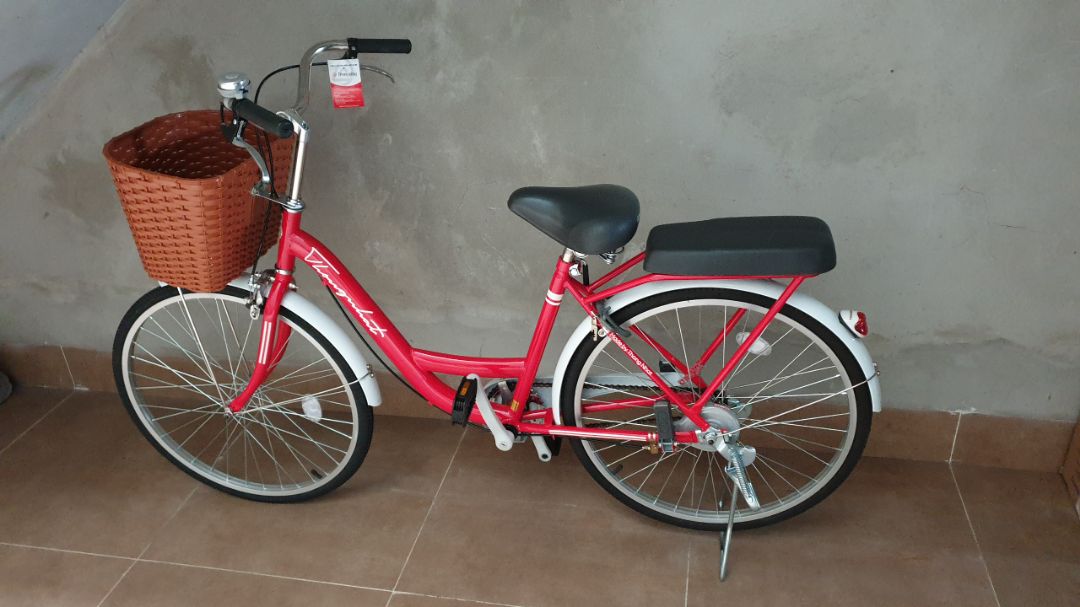 Xe đẹp, chắc chắn. 
Giao hàng nhanh, đóng gói chắc chắn. Tuy nhiên giỏ xe nhựa bị vỡ 1 chút trong quá trình vận chuyển, còn lại xe không xước xát gì do bọc nynol khá kĩ. 
Đánh giá 5 sao cho sự nhiệt tình của shop. Xe đẹp, chắc chắn. 
Giao hàng nhanh, đóng gói chắc chắn. Tuy nhiên giỏ xe nhựa bị vỡ 1 chút trong quá trình vận chuyển, còn lại xe không xước xát gì do bọc nynol khá kĩ. 
Đánh giá 5 sao cho sự nhiệt tình của shop.