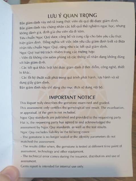 Shop tư vấn nhiệt tình, vòng xinh, được đổi charm theo ý muốn. Shop gửi thiếu giấy giám định cho mình nên có gửi bù nhưng nội dung của giấy giám định thực sự không thể hiện giá trị gì. Btw, mình thấy vòng đẹp và... tin dùng là được. 4s vì trải nghiệm chưa được hoàn hảo. Cảm ơn shop!