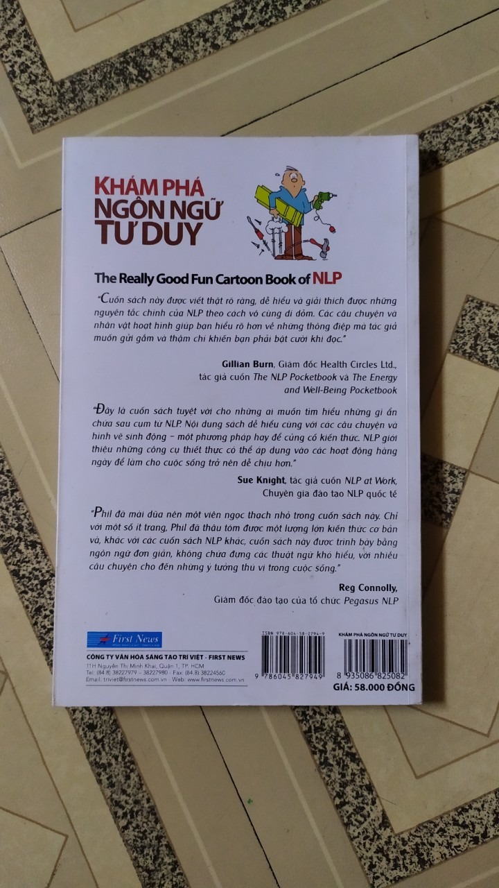 Sách nhỏ, giấy tốt, in màu đẹp. Các ví dụ đơn giản, dễ hiểu, chịu khó áp dụng thì Ok. Đọc đi đọc lại nhiều lần để rèn luyện....