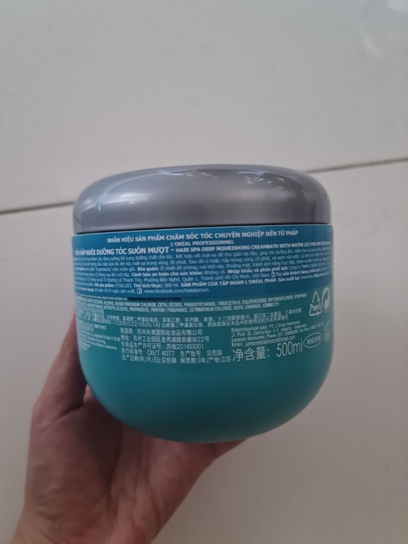 Mua Dầu hấp ủ tóc nuôi dưỡng suôn mượt L'oreal Hair Spa Deep Nourishing Creambath 500ml tại Á ĐÔNG HAIRSHOP Mua Dầu hấp ủ tóc nuôi dưỡng suôn mượt L'oreal Hair Spa Deep Nourishing Creambath 500ml tại Á ĐÔNG HAIRSHOP