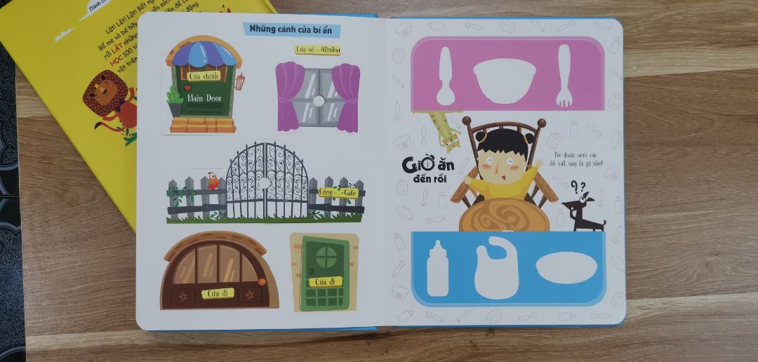 Sách đẹp nội dung phù hợp với các bé từ 0- 3 tuổi.