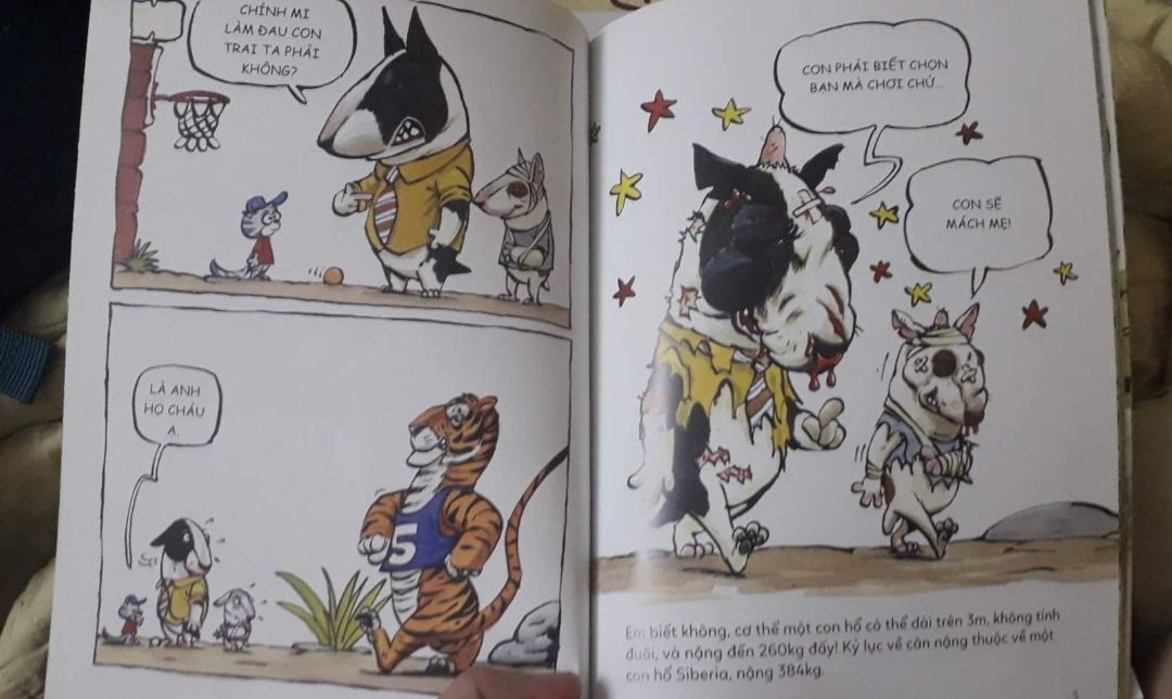 Series truyện này rất thú vị và bổ ích~~ Quyển này cung cấp các thông tin mới lạ và không kém phần dễ thương về loài hổ~ Mua cho cháu mà mình đọc còn thấy mê :v