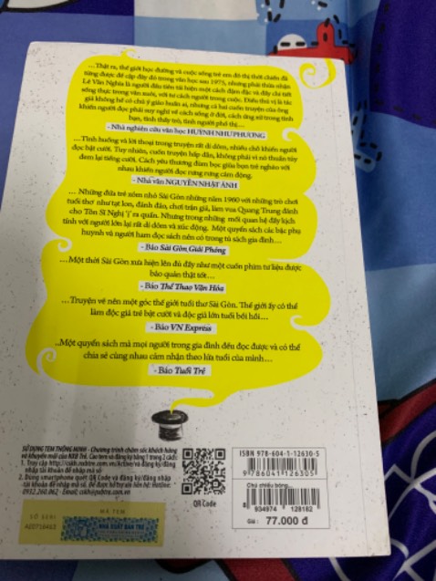 Thật bất ngờ khi nhận hàng, giá bìa 77k nhưng tiki bán 93,5k. Ko bao giờ mua trên tiki nữa.