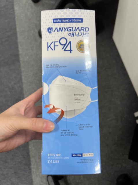 Rất tin dùng và yêu thích sản phẩm của Anyguard
Khẩu trang đeo rất thoải mái và dễ chịu