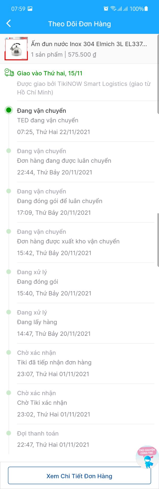 Sản phẩm dùng ngày đầu tiên ổn định, đóng gói bình thường.
Đánh giá 1 sao cho chính Tiki Trading, đơn vị phân phối sản phẩm. Ngày đặt hàng và thanh toán trước là 01/11, ngày cam kết giao hàng là 15/11, đến ngày 20/11 mới bắt đầu xử lý đơn hàng, và ngày 22/11 nhận được hàng. 2 lần nhận phàn nàn vào ngày 17/11 và 20/11, Tiki chỉ có trả lời bằng email với lời xin lỗi sáo rỗng. Một giao dịch thương mại bị vi phạm cam kết, nhưng Tiki đã cho khách hàng thấy "uy tín" của mình và ko có bất kỳ hành động nghiêm túc để bồi thường việc vi phạm của mình.
Lần cuối cùng comment ở đây, và app Tiki sẽ được xóa ngay comment này.