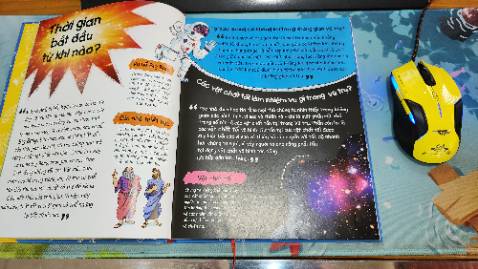 Giao hàng nhanh, bọc cẩn thận 
Giấy in đẹp, mầu đẹp, chữ sắc nét dễ đọc
Nội dung phong phú, trình bày bắt mắt, ngắn gọn
Rất nên mua cho trẻ :)