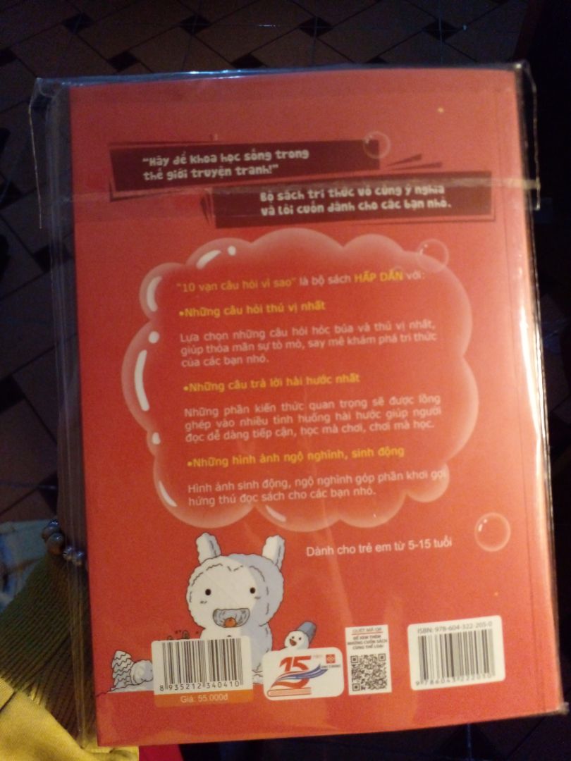 tôi rất thích sản phẩm này , giúp cho con tôi tìm hiểu về khoa học . :v