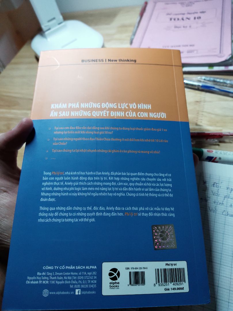 Rất hay , sách về tâm lí học , bạn nên đọc thử.