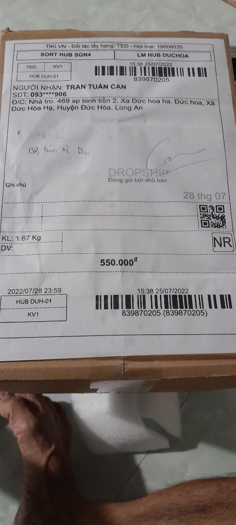 Sản phẩm đẹp.  hàng tốt chất lượng .  nhân viên giao hàng vui ve.