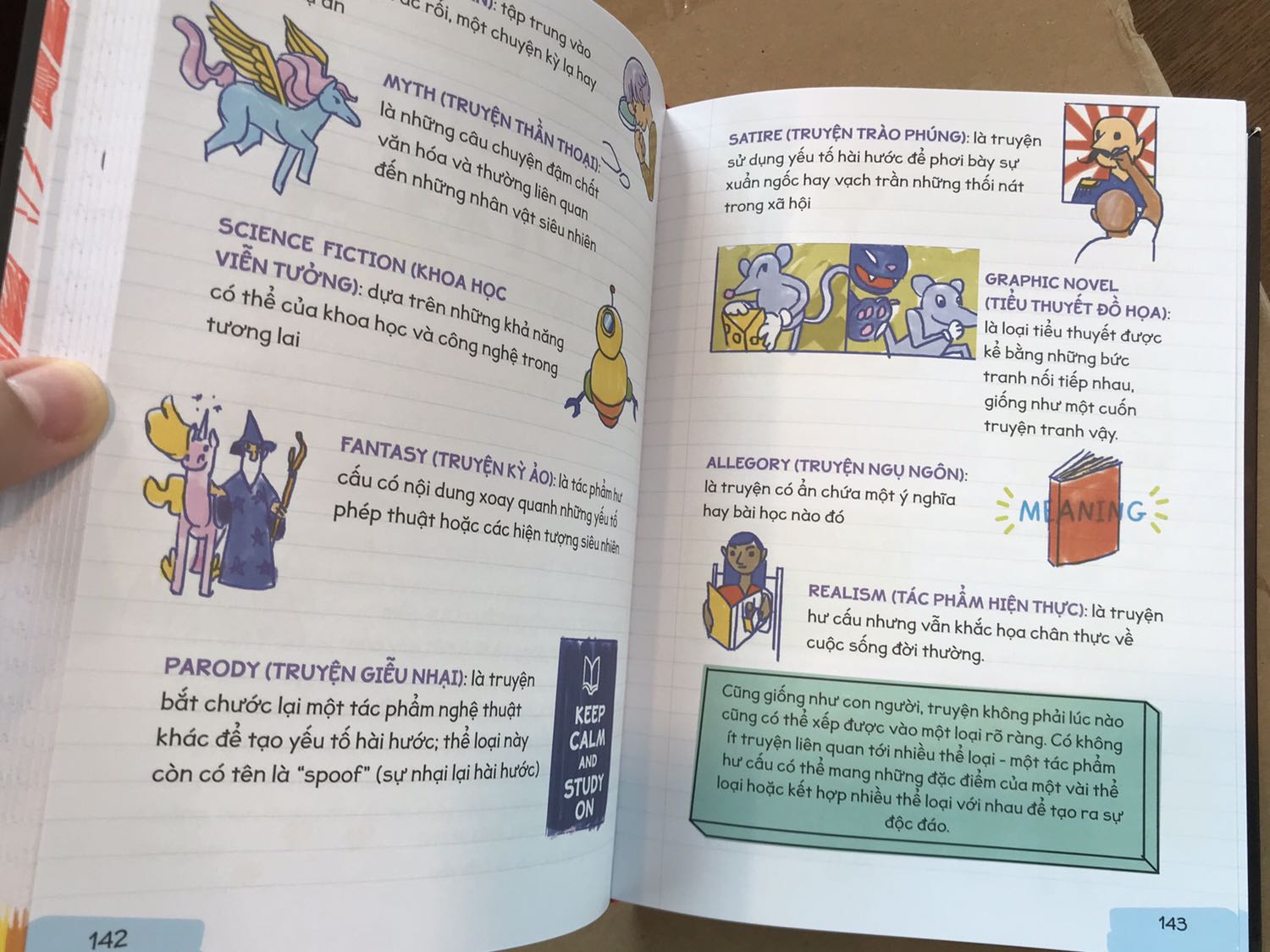 Mình mua cho em học cấp 2, nhưng có vẻ kiến thức trong sách cần có mentor hướng dẫn thì em mình mới hiểu rõ hơn
Sách trình bày đẹp, bìa cứng cáp. Tiki hẹn thứ 5 mà mới thứ 2 đã giao.
Nội dung sách đã được review trên trang ***. Mình chưa đọc kỹ nên chưa thấy có gì bất hợp lý. Chỉ thấy đẹp nhiều màu sắc.