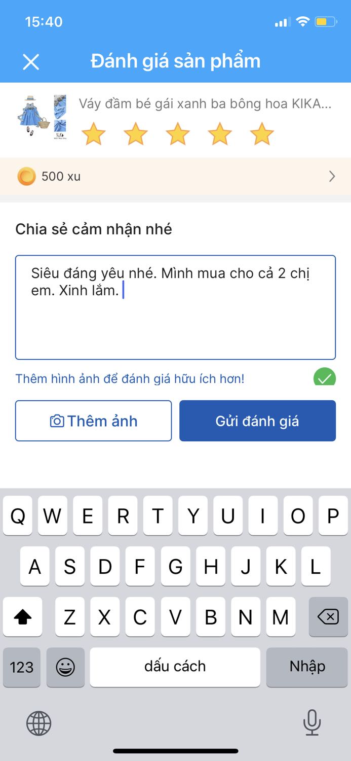 Mình mua cho cả 2 bé. Đáng yêu lắm. Mình mua cho cả 2 bé. Đáng yêu lắm.
